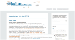 Desktop Screenshot of kulturimweb.net
